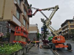 198彩浅谈高空作业平台租赁工作中的安全问题